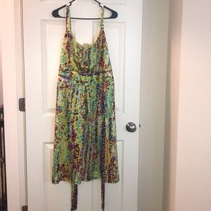 Plus Dress 👗 22w multi color